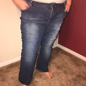 Dark blue jeans - bootcut